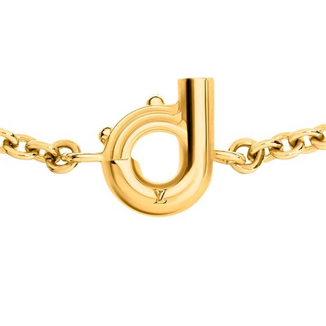 LV & Me bracelet, letter D S00 